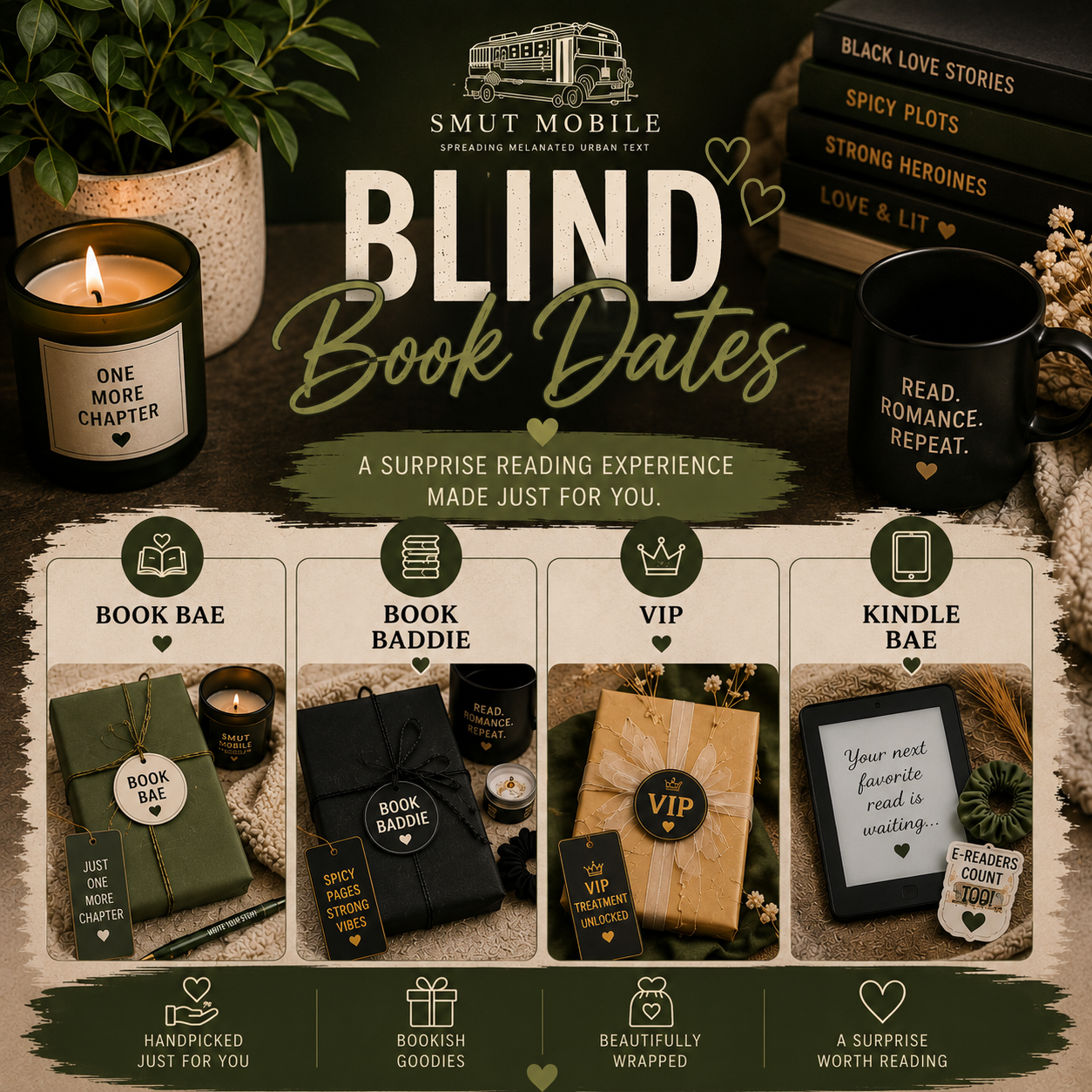 📦 Blind Book Dates