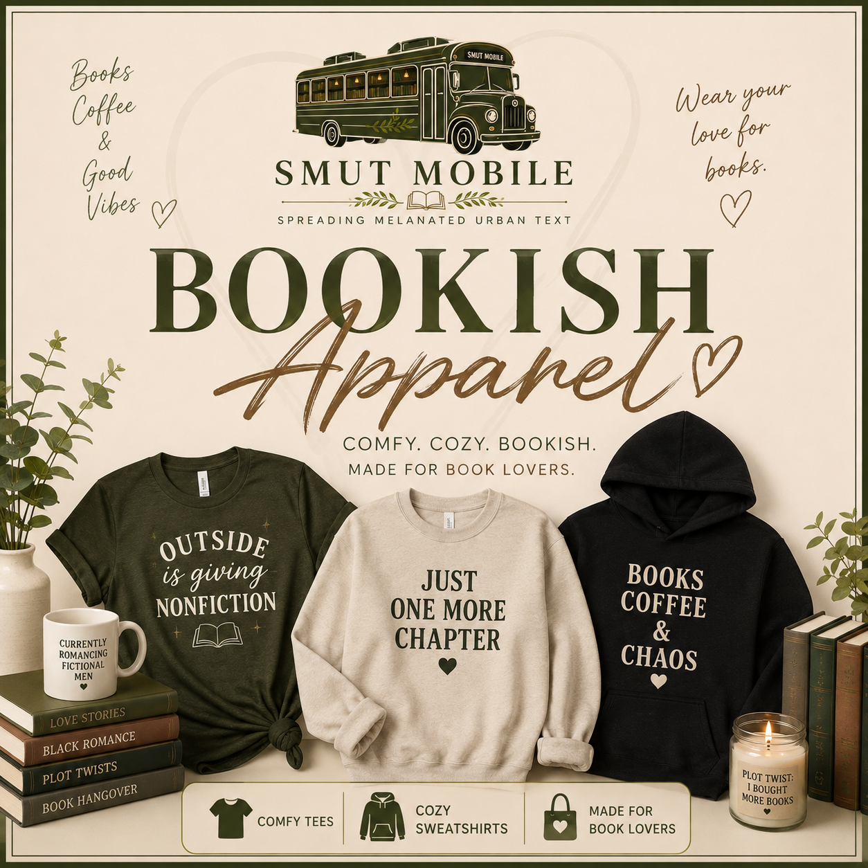👕 Bookish Apparel