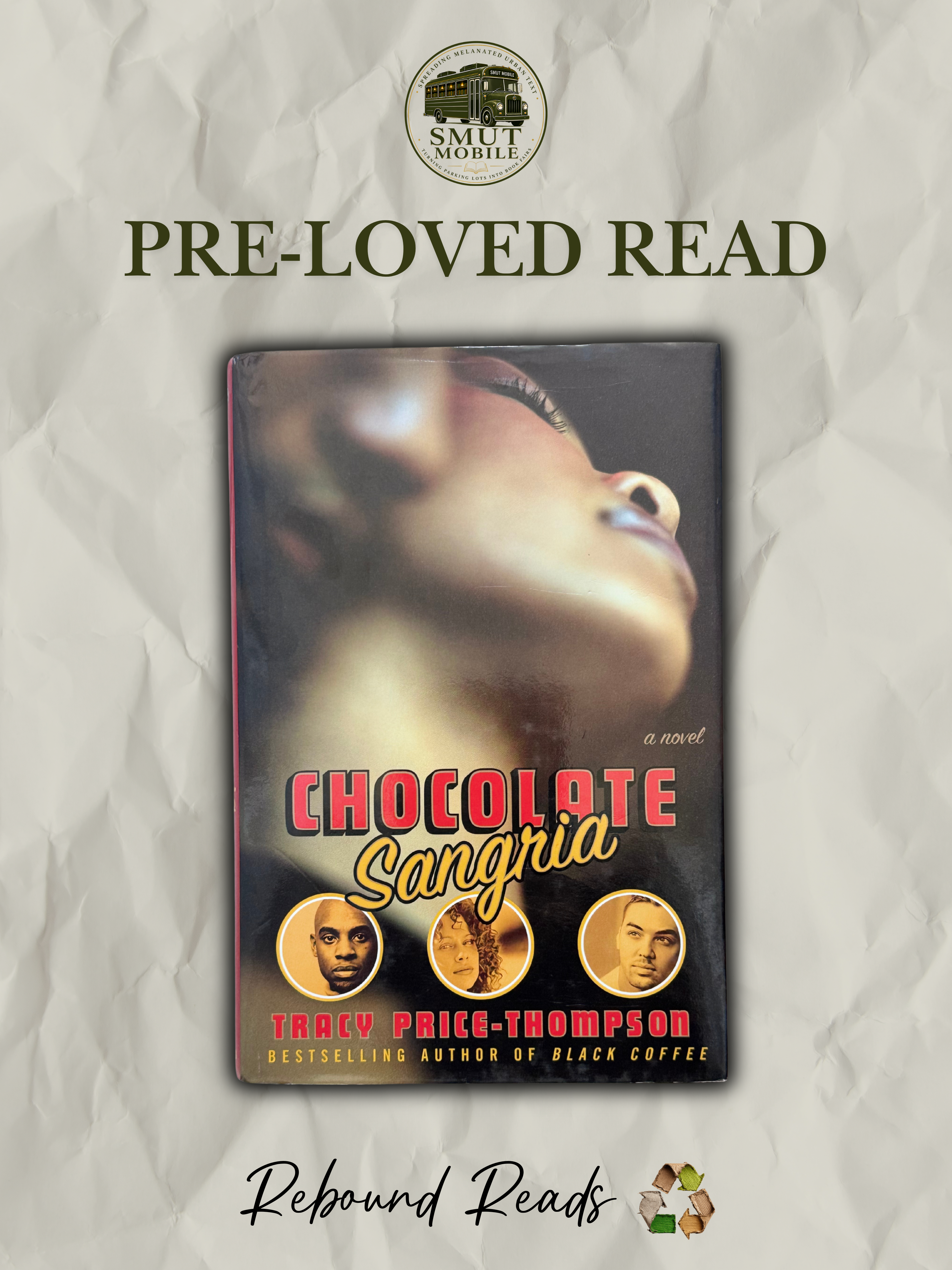 Chocolate Sangria by Tracy Price-Thompson | Pre-Loved Hardcover