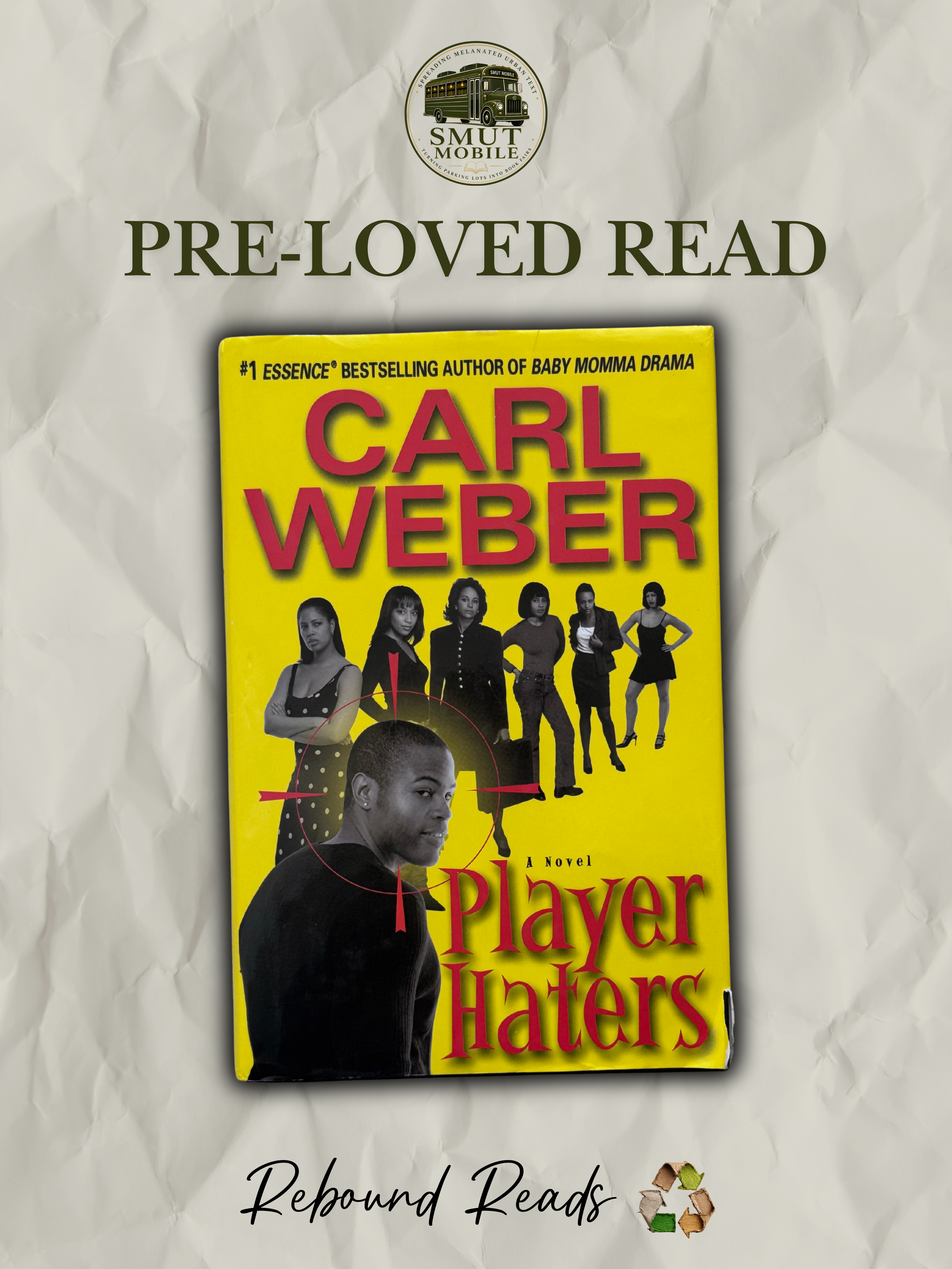 Player Haters by Carl Weber | Pre-Loved Hardcover